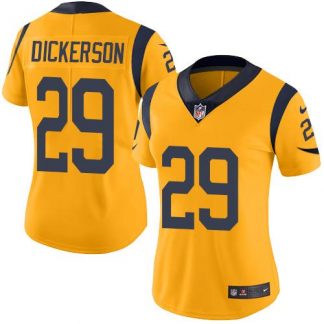 cheap nfl jerseys from china reddit Women\'s Los Angeles Rams #29 Eric Dickerson Gold Stitched Limited Rush Jersey buy nike wholesale