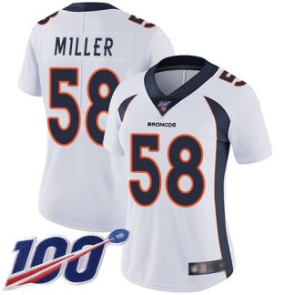 s Denver Broncos #58 Von Miller White 